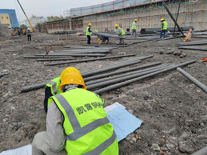 靖江螺栓球网架结构